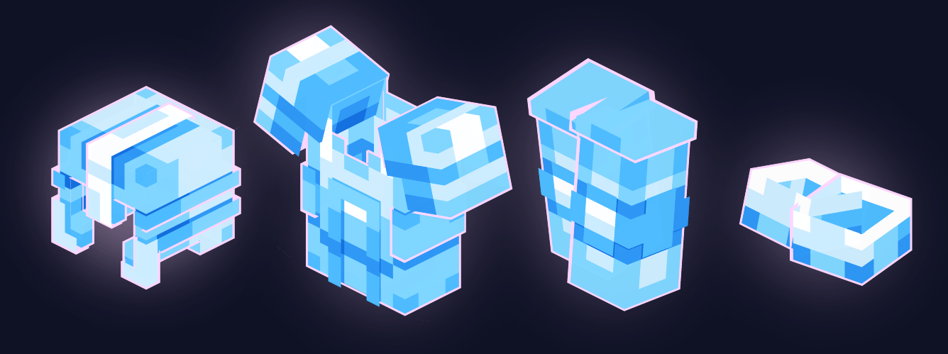 Glowing 3d Armor — screenshot 1