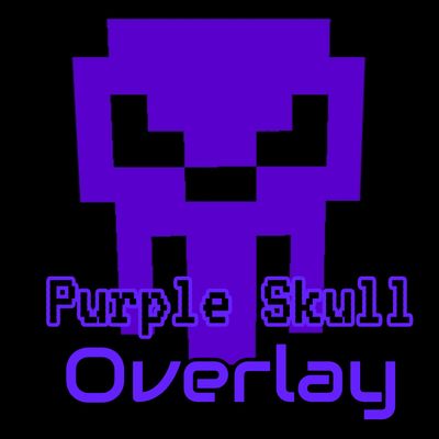 Purple Skull Overlay