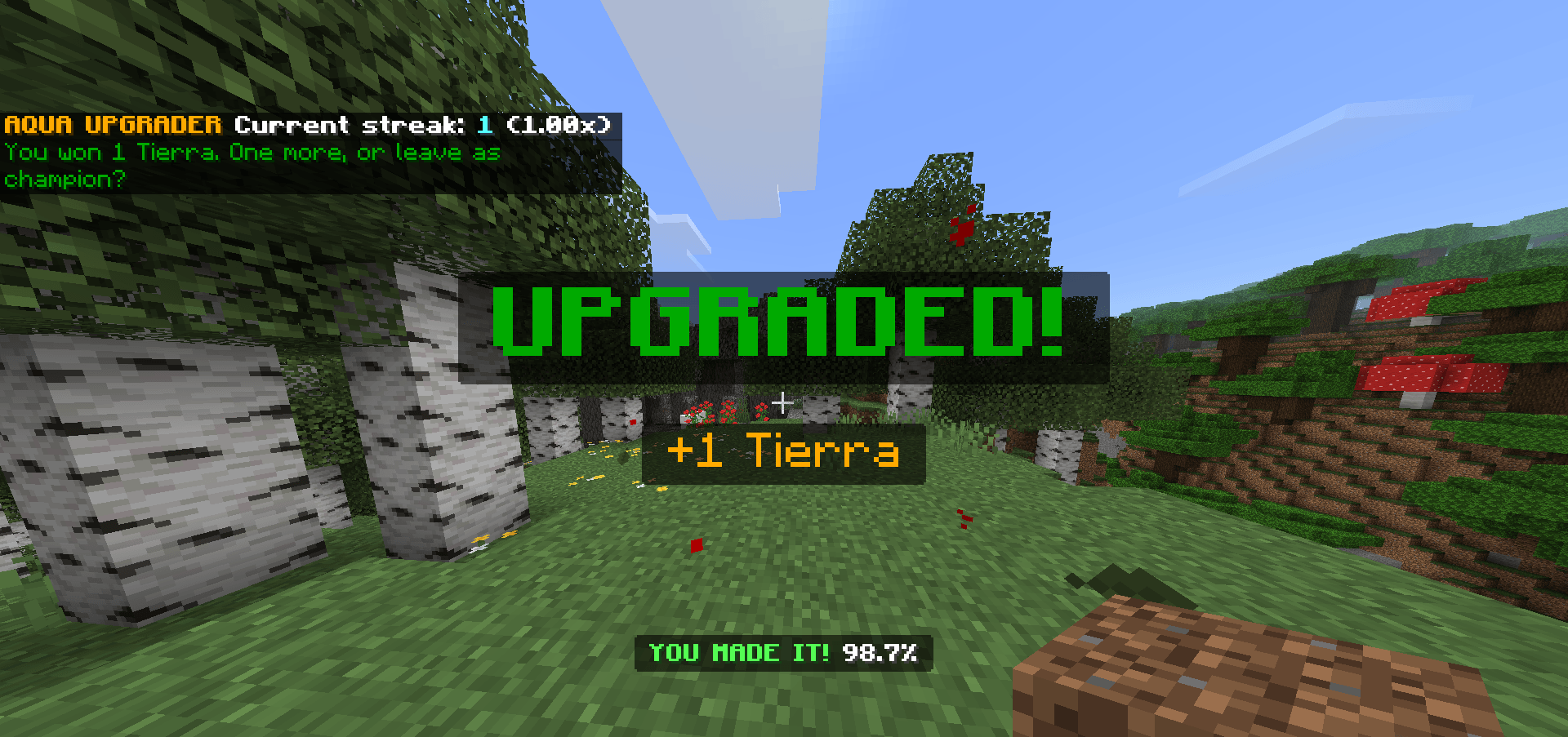 Aqua Item Upgrading — screenshot 1