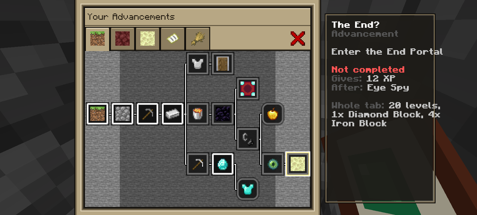Java Achievements — Bedrock Edition(Achievements friendly ) — screenshot 2