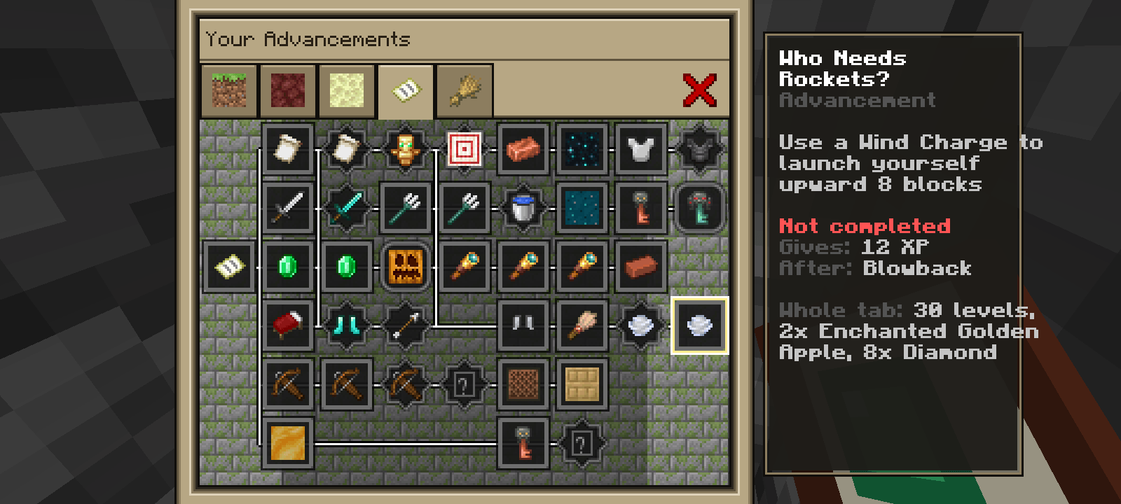 Java Achievements — Bedrock Edition(Achievements friendly ) — screenshot 5