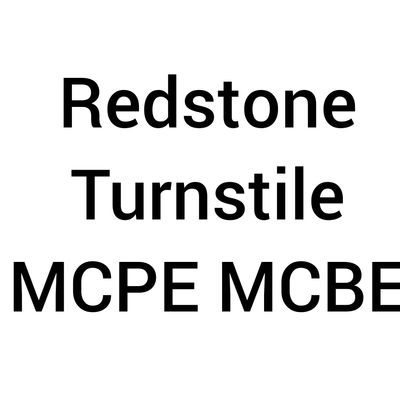 Redstone Turnstile