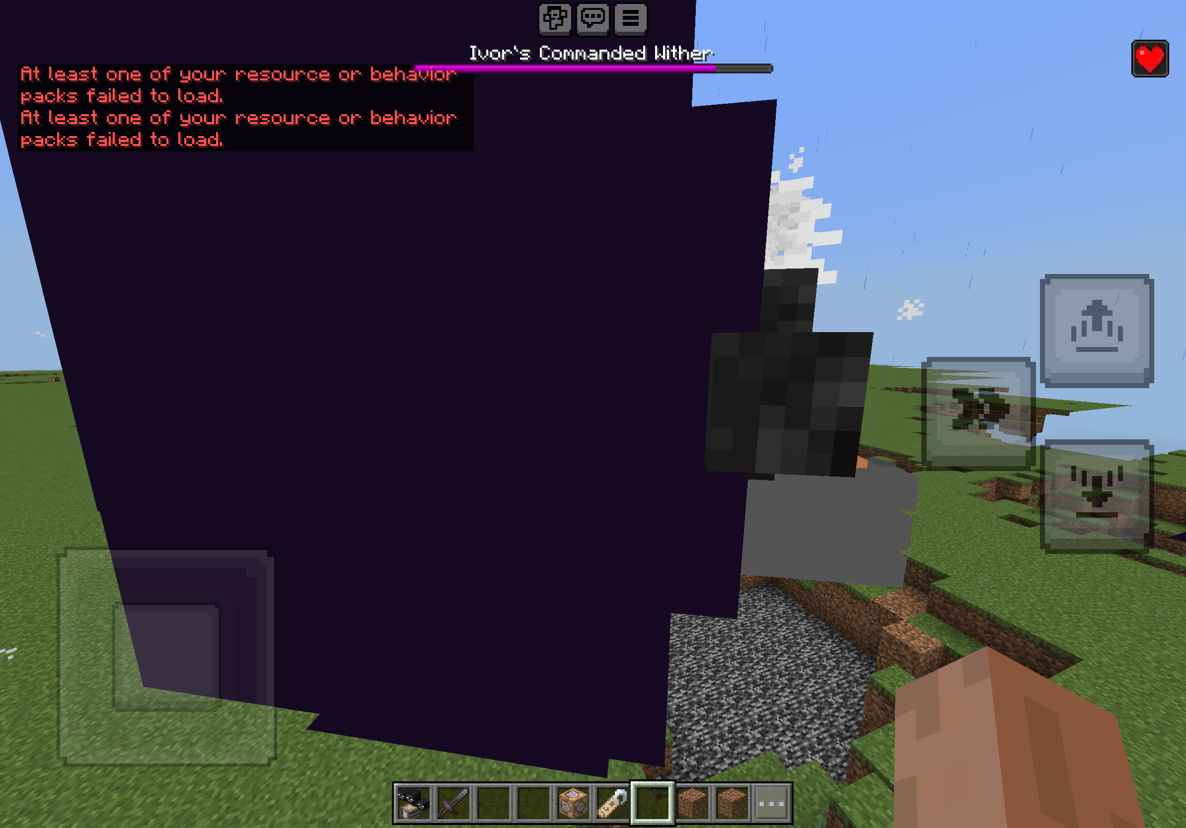 pickle’s wither storm addon v0.008 — screenshot 2
