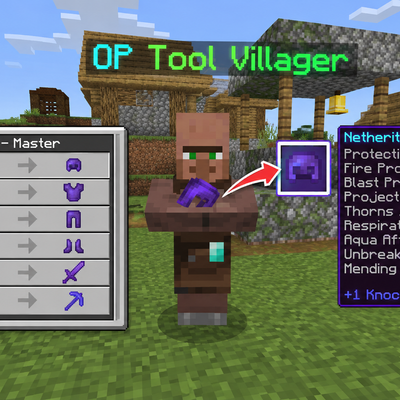 OP Tool Villager