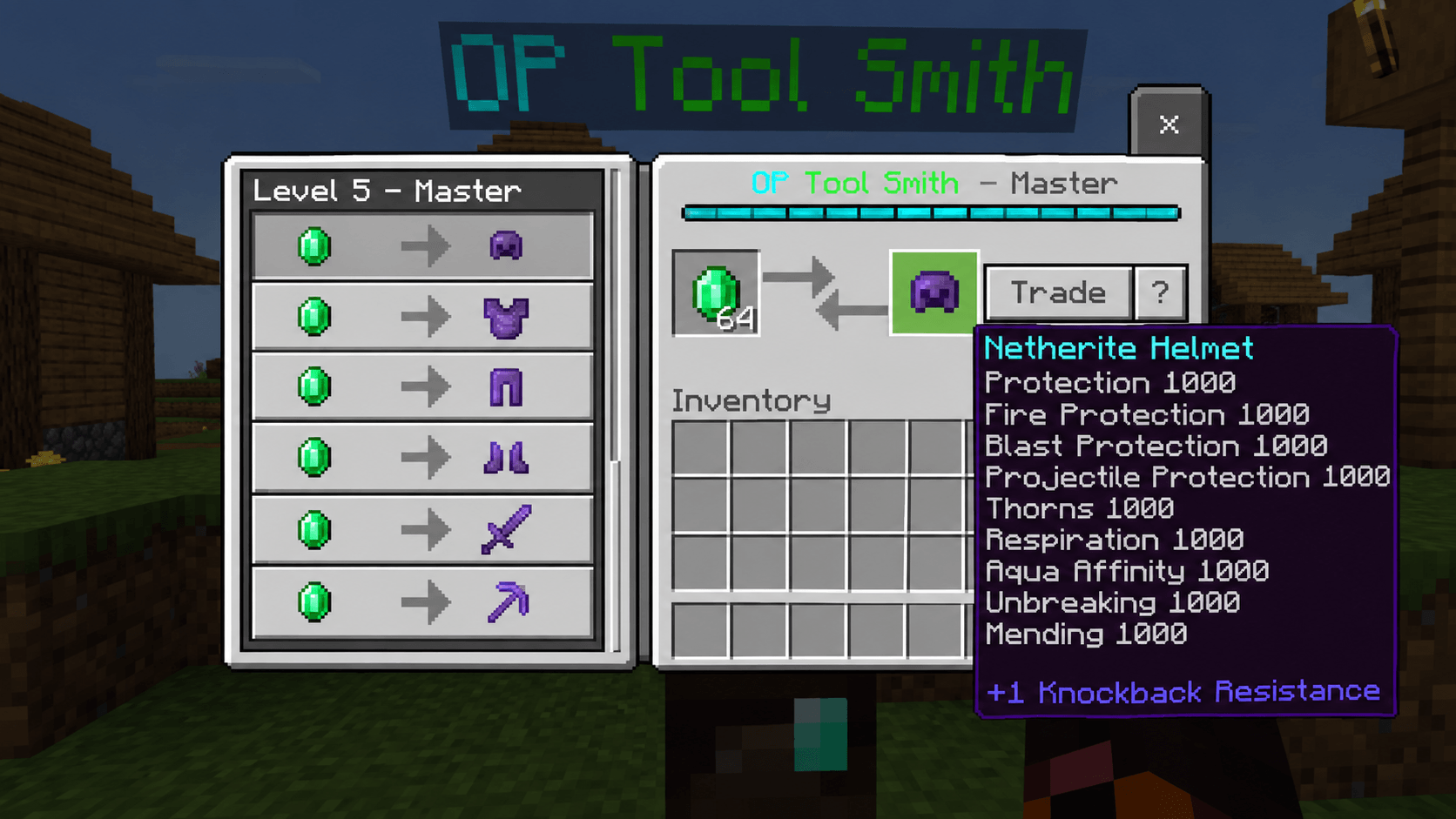 OP Tool Villager — screenshot 2