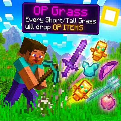Grass Drops OP Items! [Achivement Friendly]