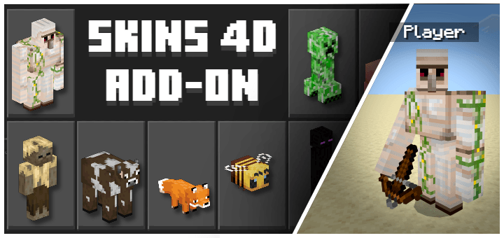 Vanilla 4D Skin Pack — screenshot 1