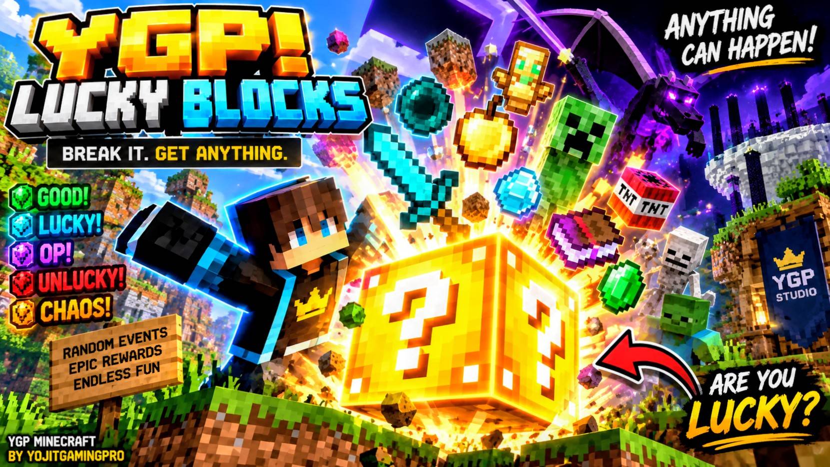 YGP! lucky blocks — screenshot 1