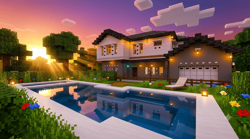Suburban Villa – Hardcore Survival Base [Achievements Enabled] — screenshot 1
