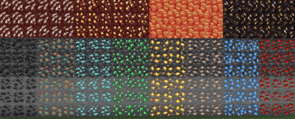 Animated ores without a frame — screenshot 1