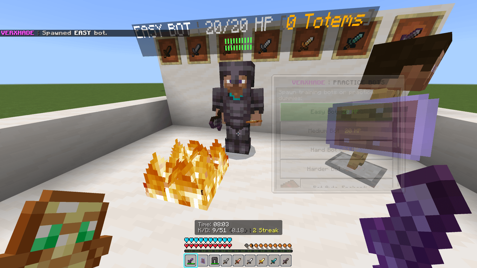 Verxhade Client V2 | Pvp/ Bots/Map Arena Spawn Utility — screenshot 8