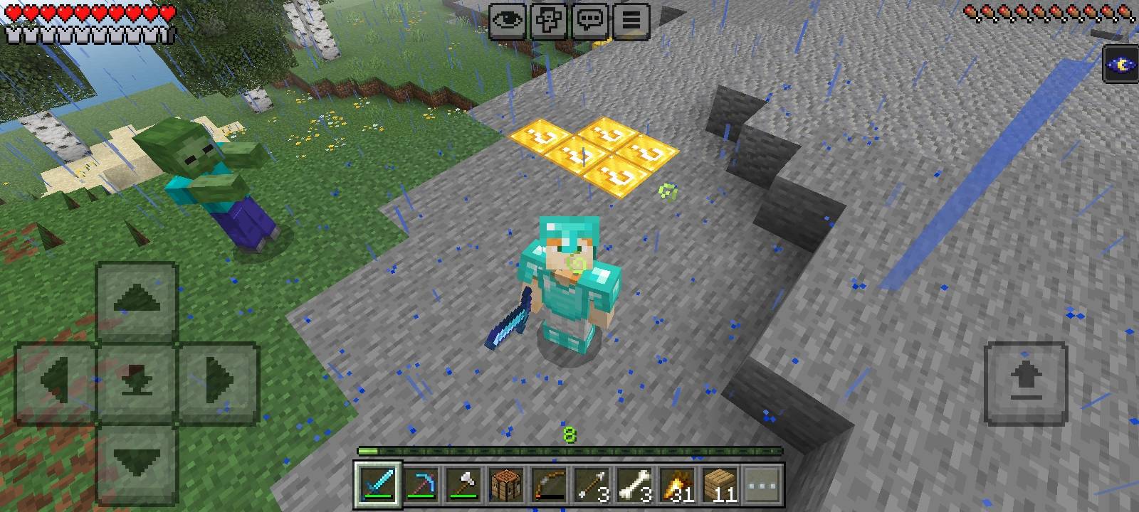 Minecraft, but the ores are lucky blocks. — screenshot 5