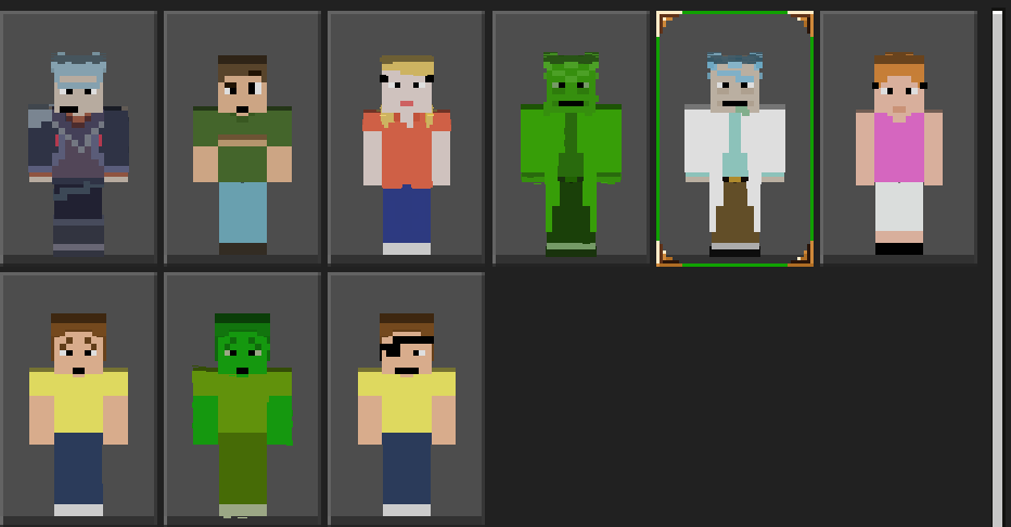 Rick and Morty skin pack — screenshot 1