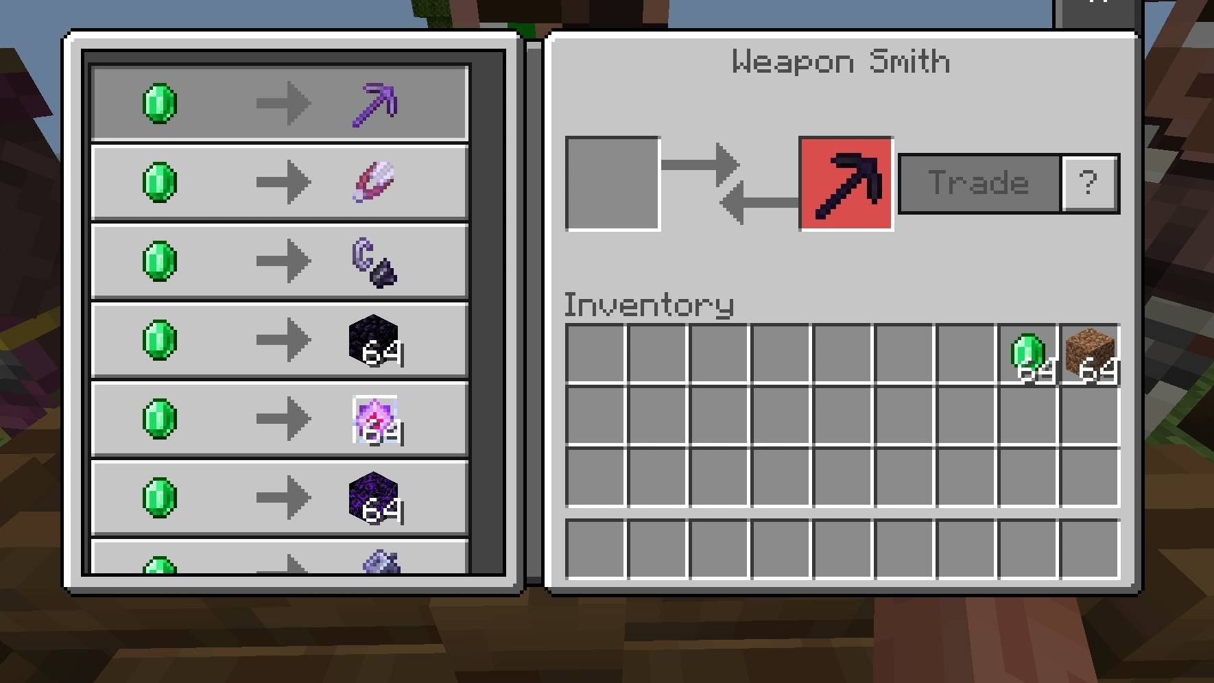 Villagers Trade Super OP Items! — screenshot 5
