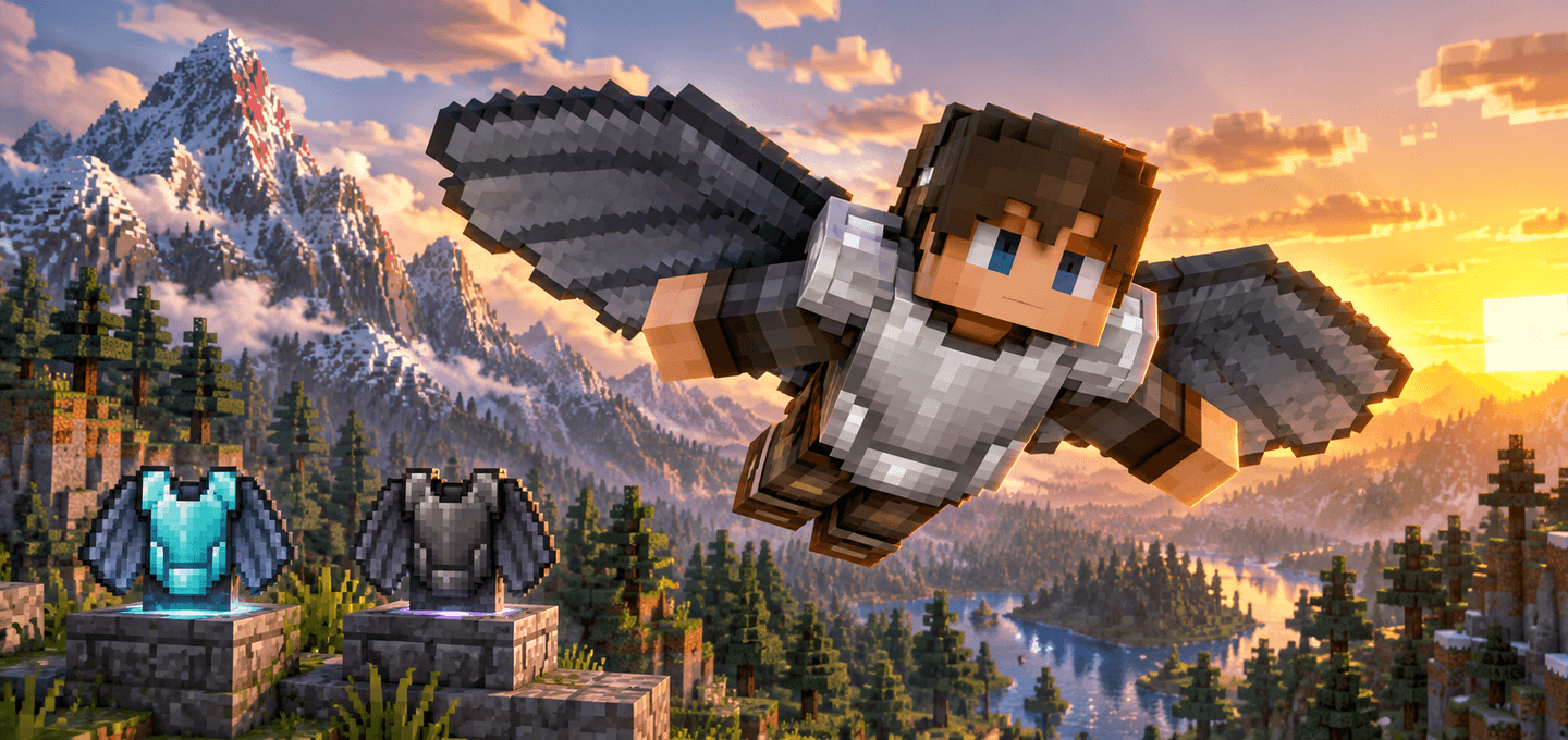 Armored Elytra | Armor + Flight — screenshot 1