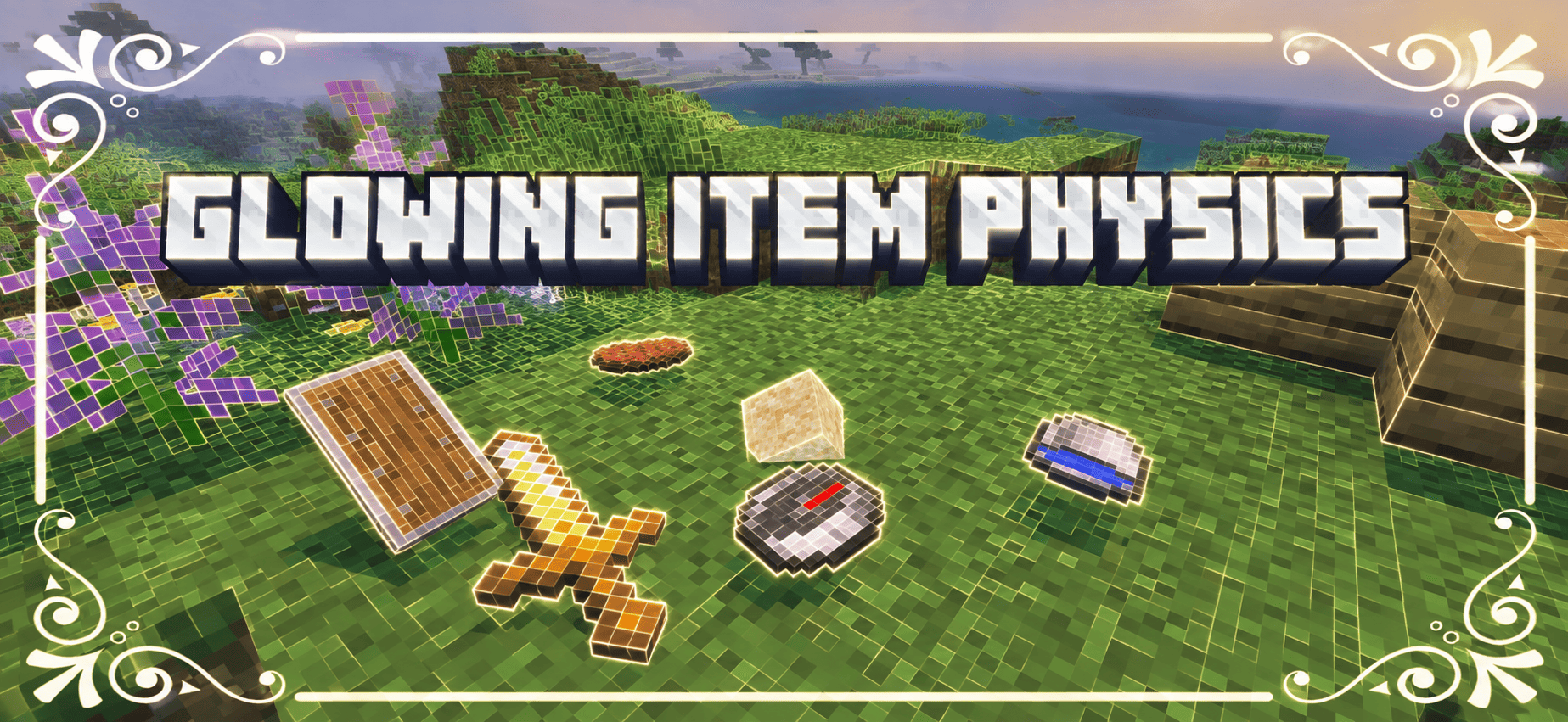 Glowing Item Physics — screenshot 1
