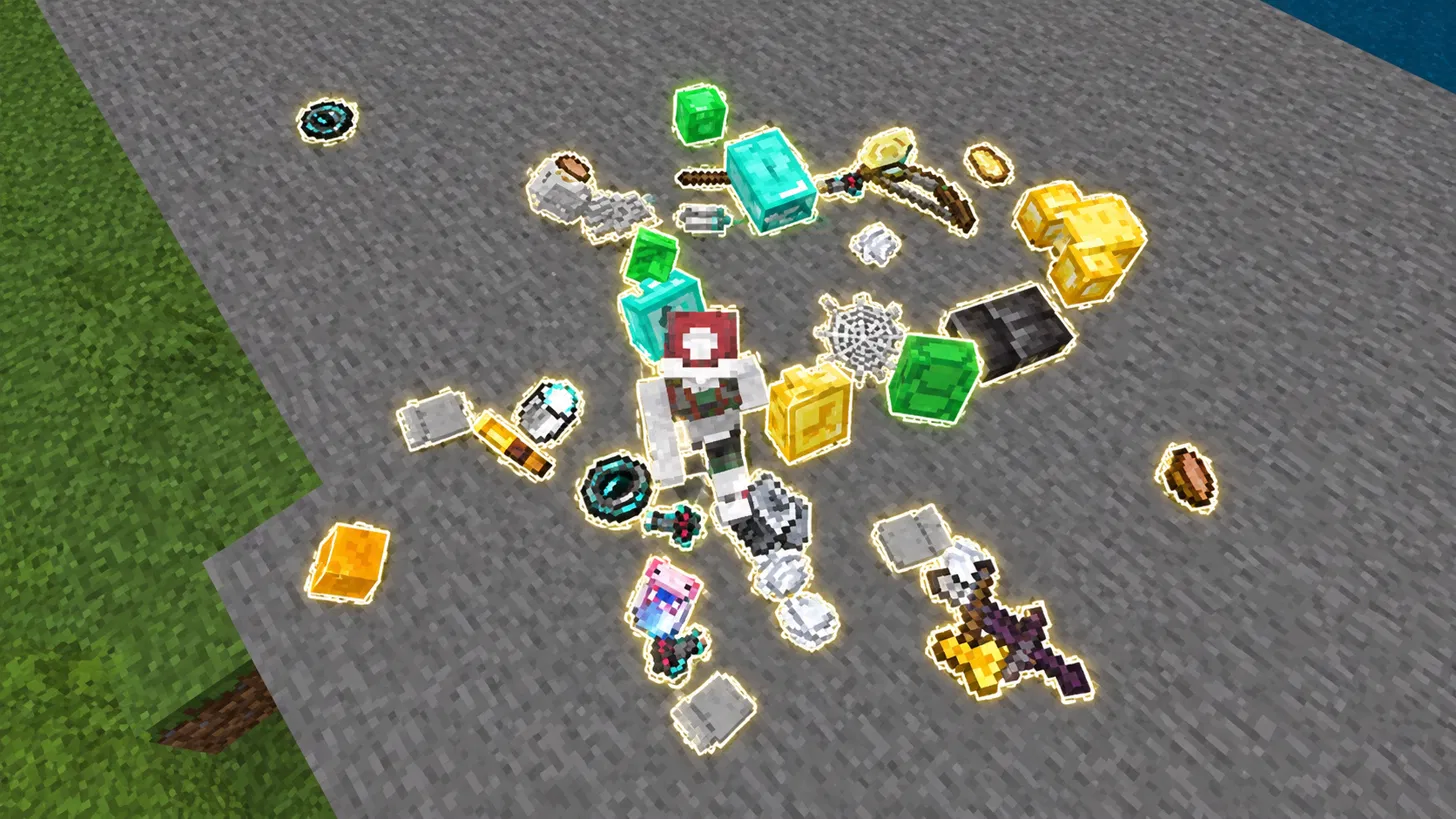Glowing Item Physics — screenshot 2
