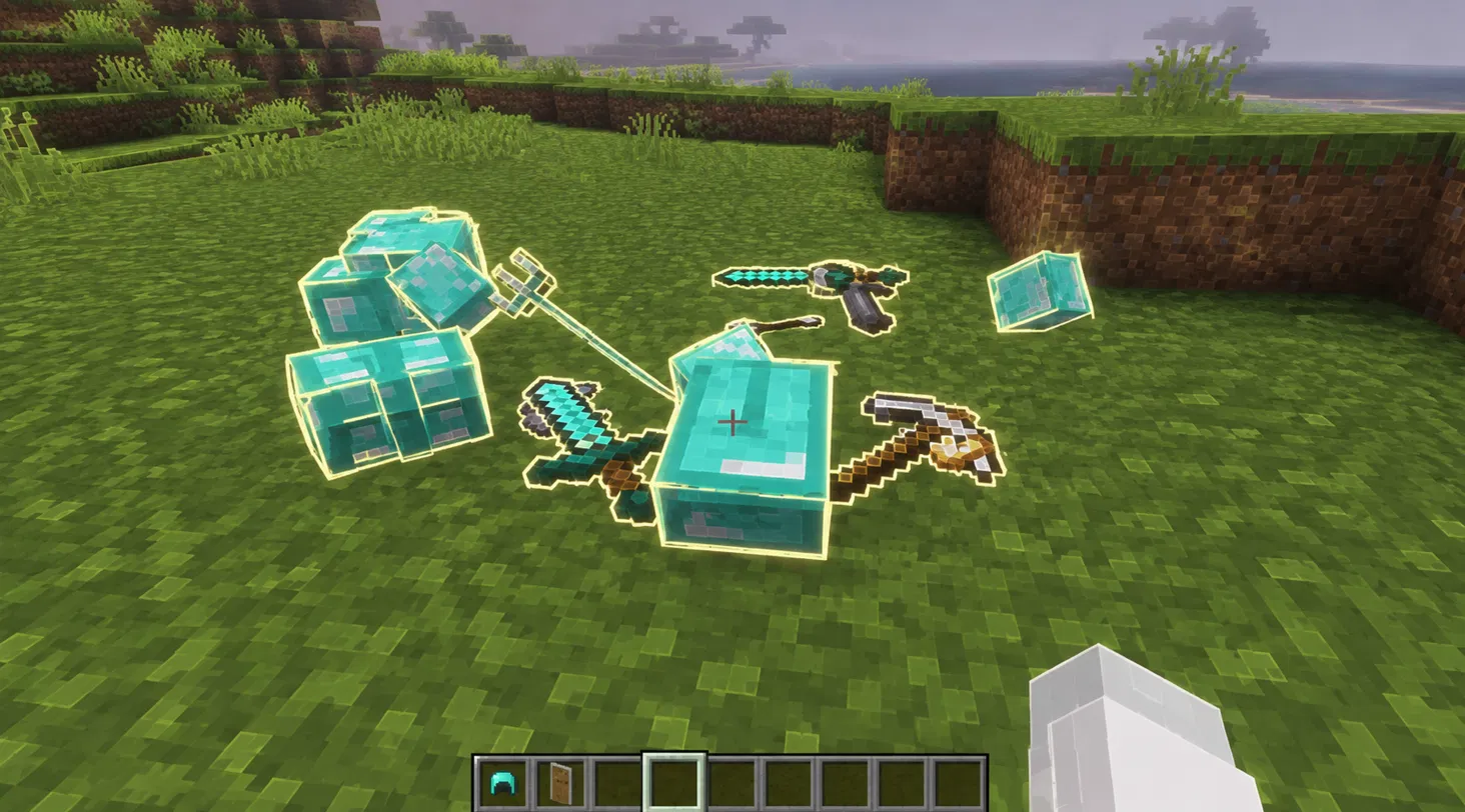 Glowing Item Physics — screenshot 3