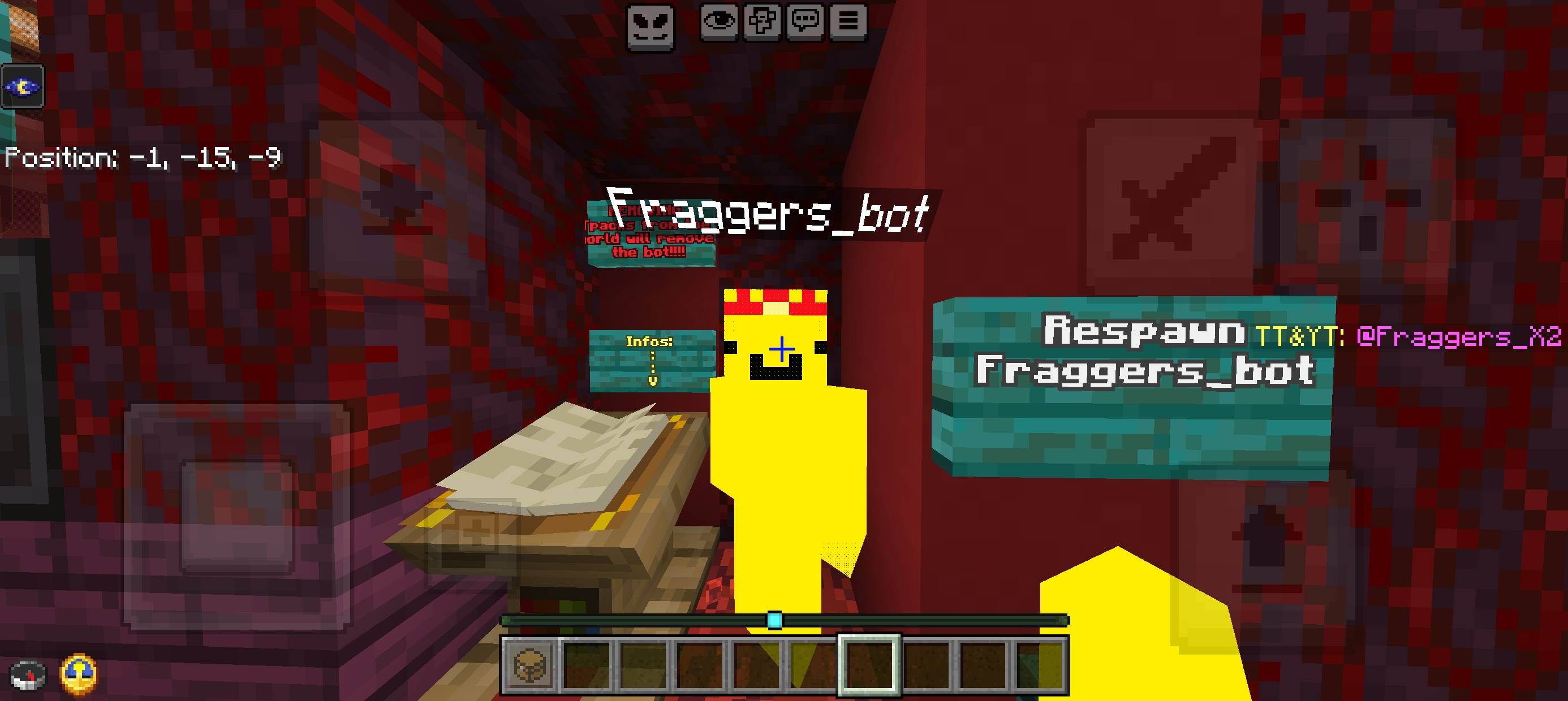 Fraggers PvP practice bot map — screenshot 3