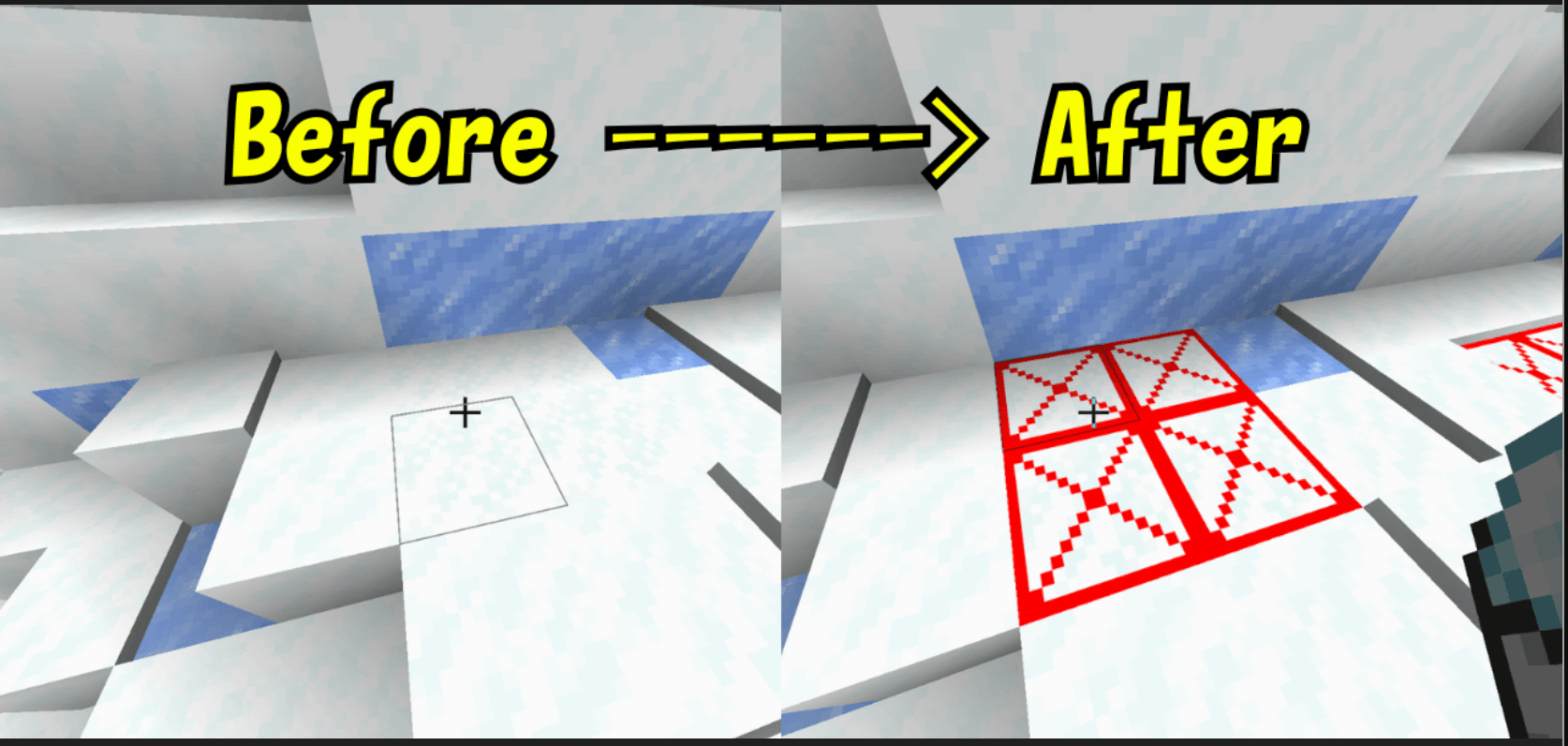 Powdered Snow Highlighter (Bedrock) — screenshot 1