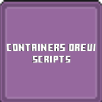 Containers OreUI Scripts