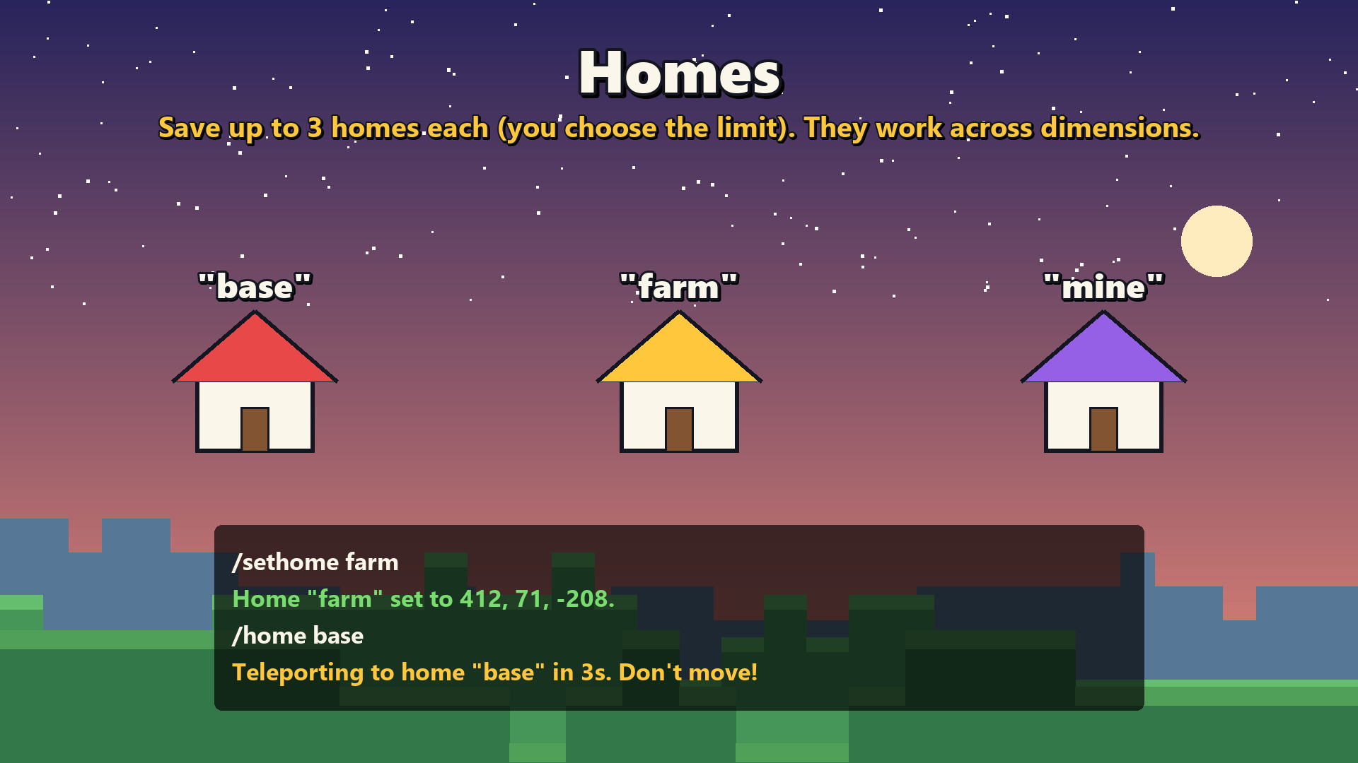 Wayfinder: Homes, TPA & Warps — screenshot 3