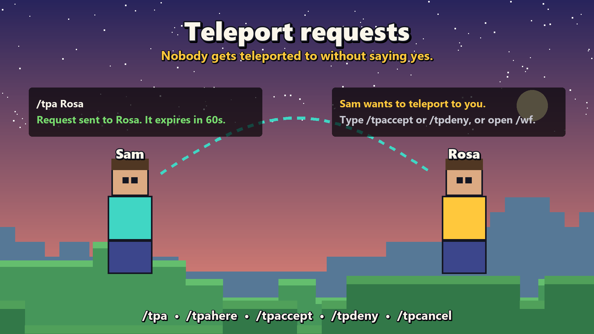 Wayfinder: Homes, TPA & Warps — screenshot 4