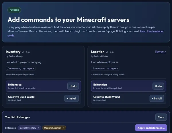 Bedrock Relay | Proximity Voice and Chat for Discord | Realms & Servers! — screenshot 3
