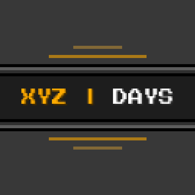 Coordinates & Days HUD Lite