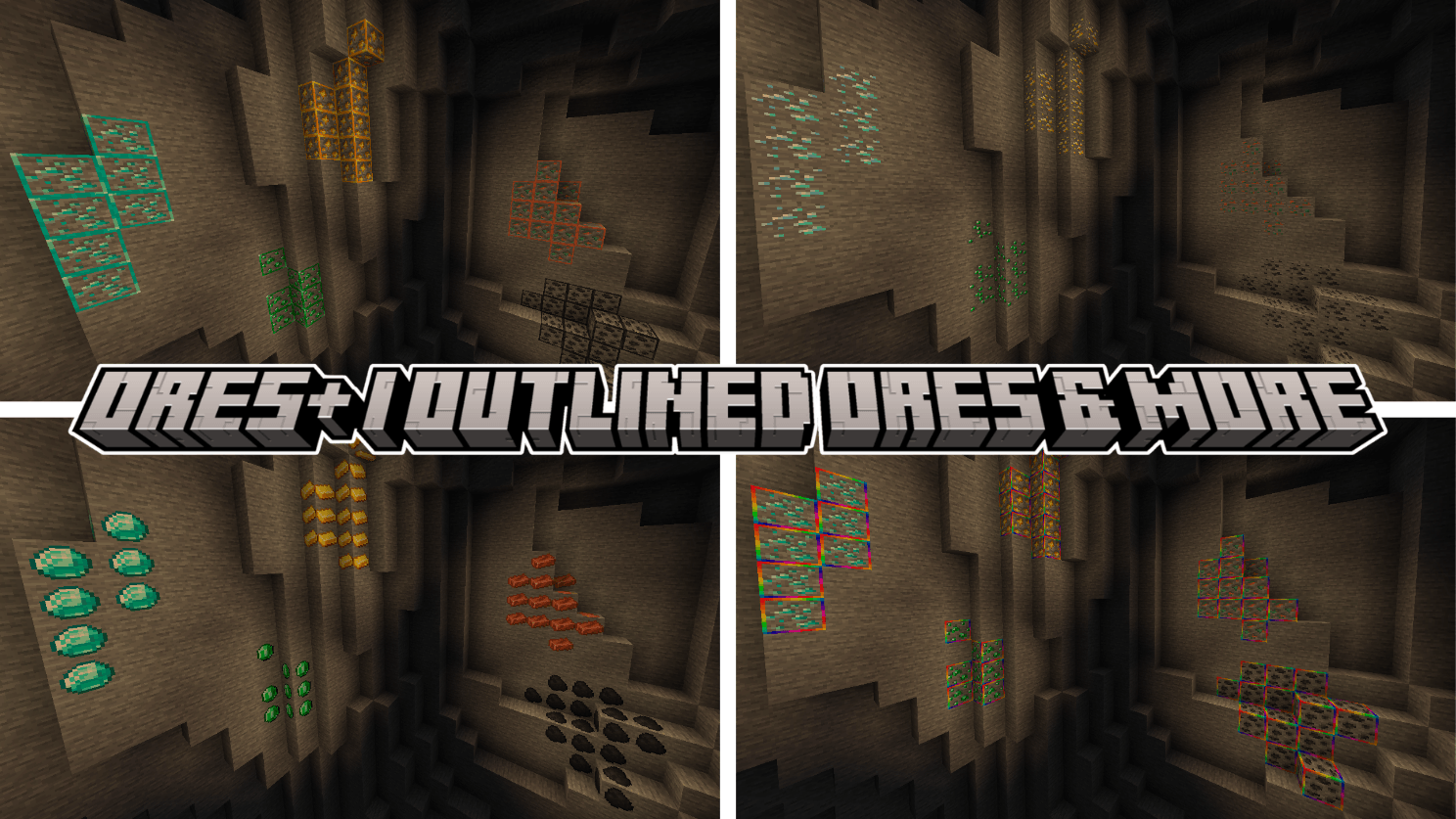 Ores+ | Outlined Ores & More — screenshot 1