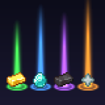 Loot Beams - Rarity Light Beams for Dropped Items