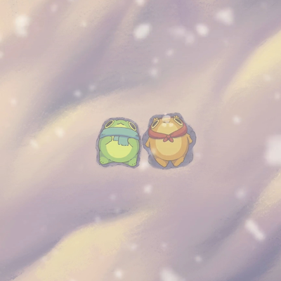 HorizonUIExtension - couple frogs snow day