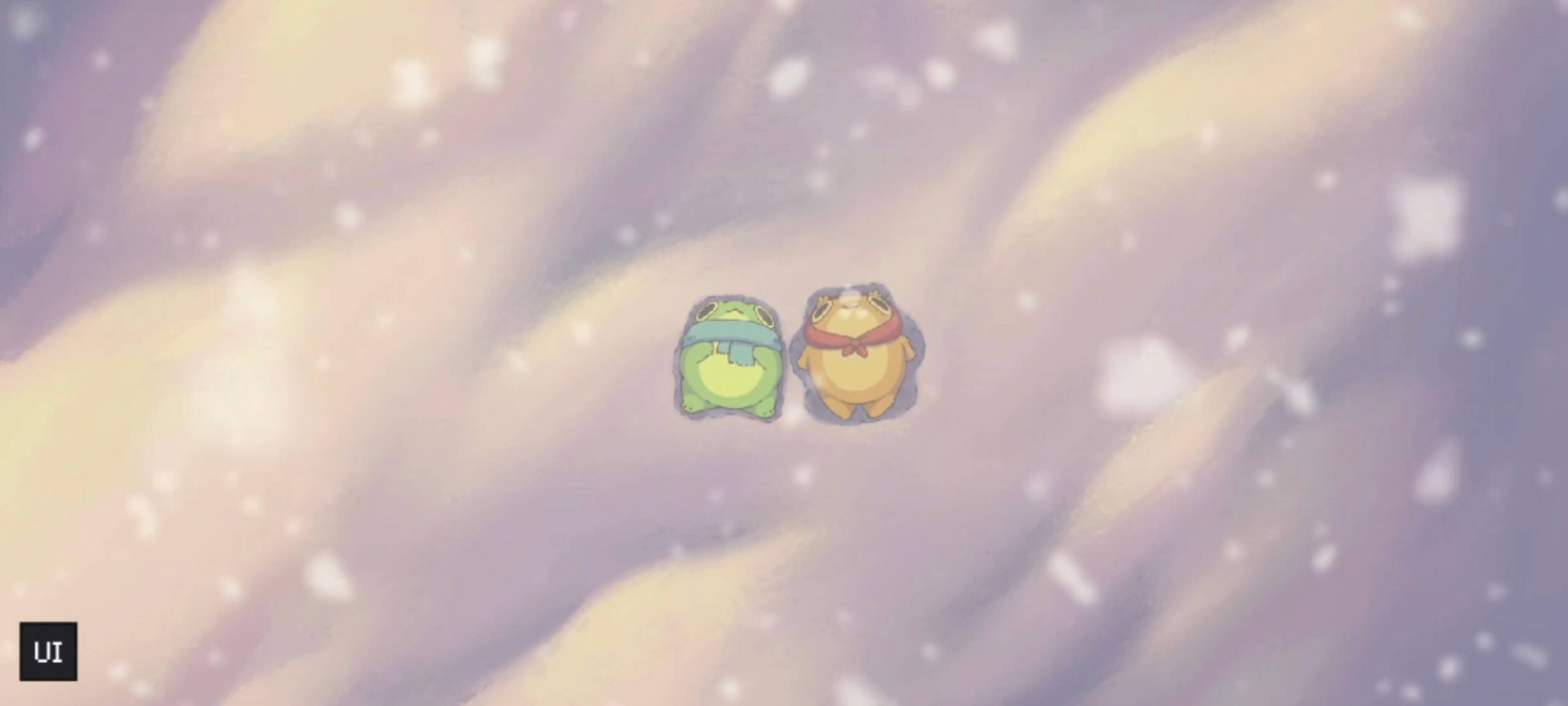 HorizonUIExtension - couple frogs snow day — screenshot 1