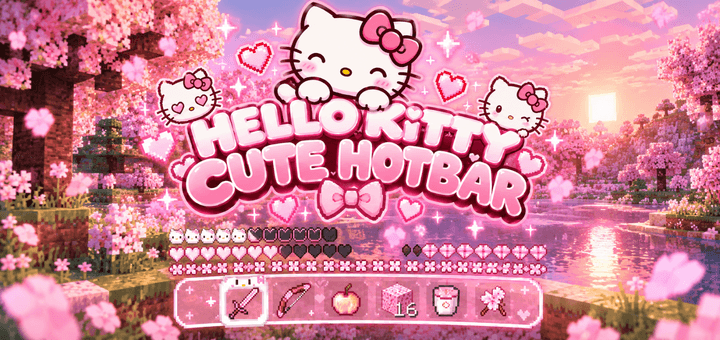 Pink Hotbar — screenshot 1