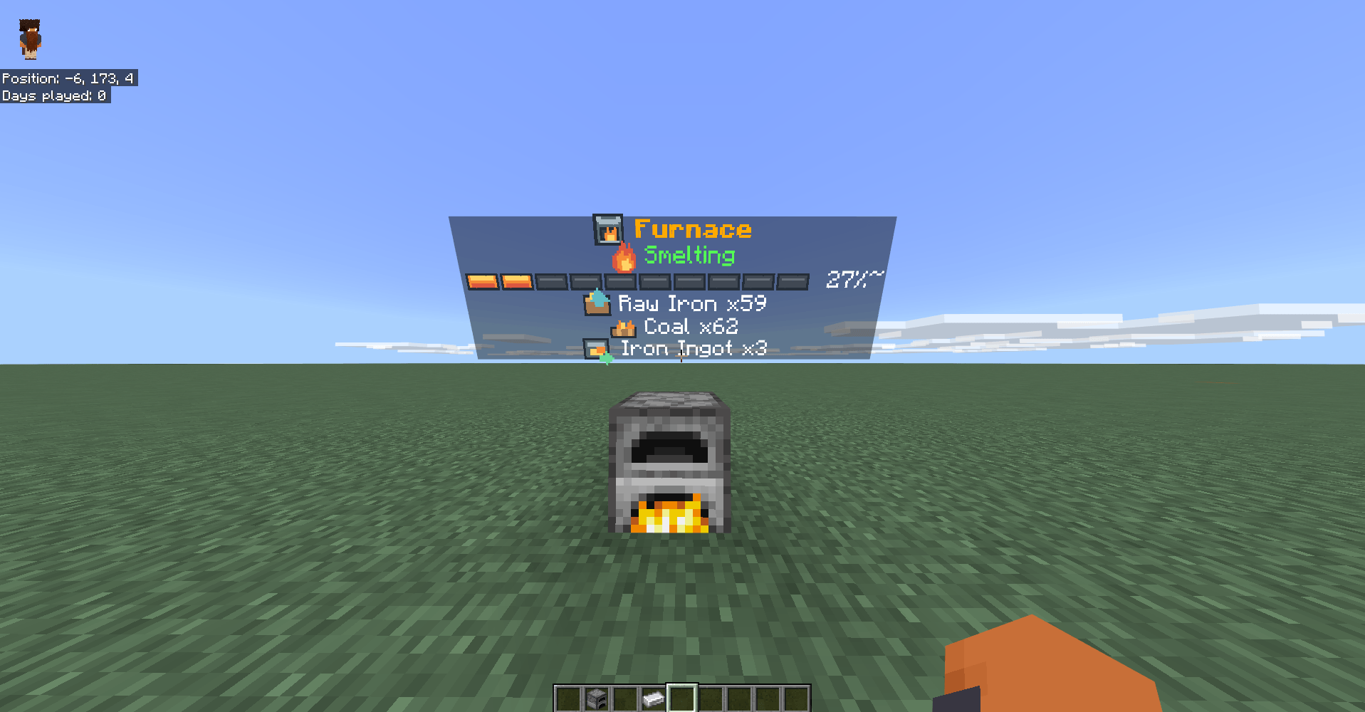 Visual Furnaces – See Smelting Progress in Real Time — screenshot 1