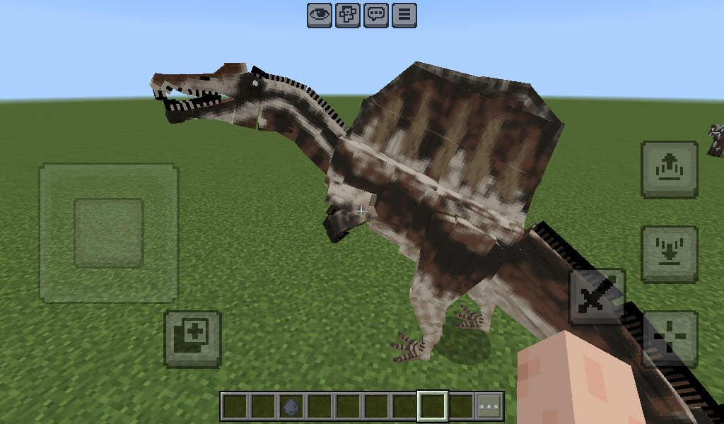 Spinosaurus statue — screenshot 1