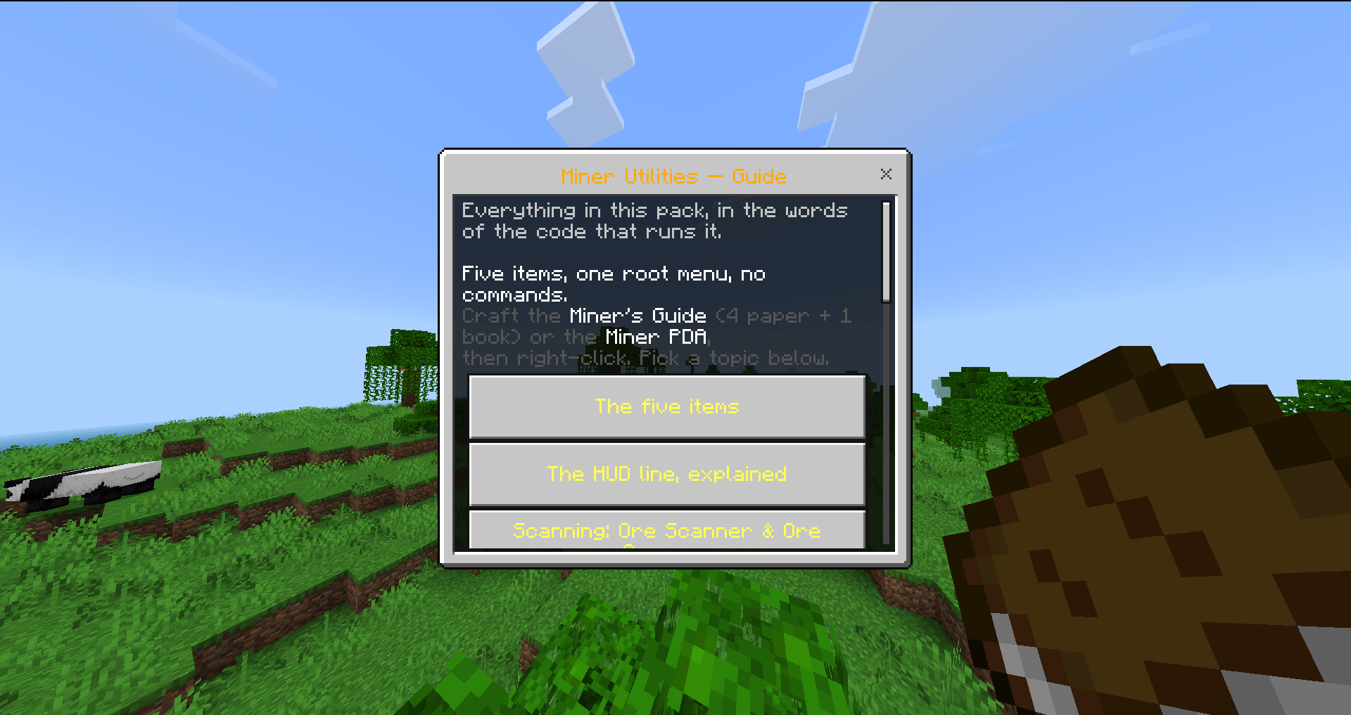 Miner utilities — screenshot 1