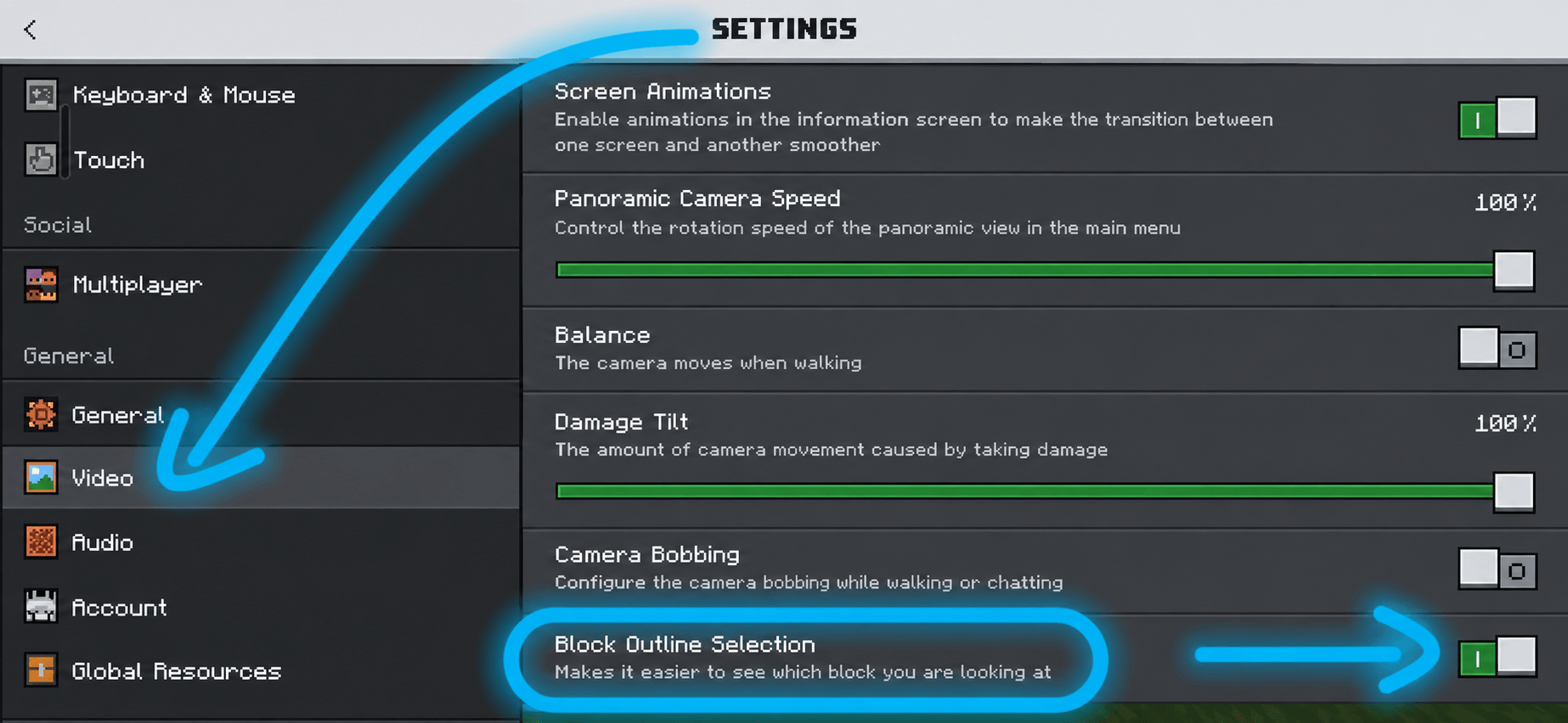White Selection Outline — screenshot 1