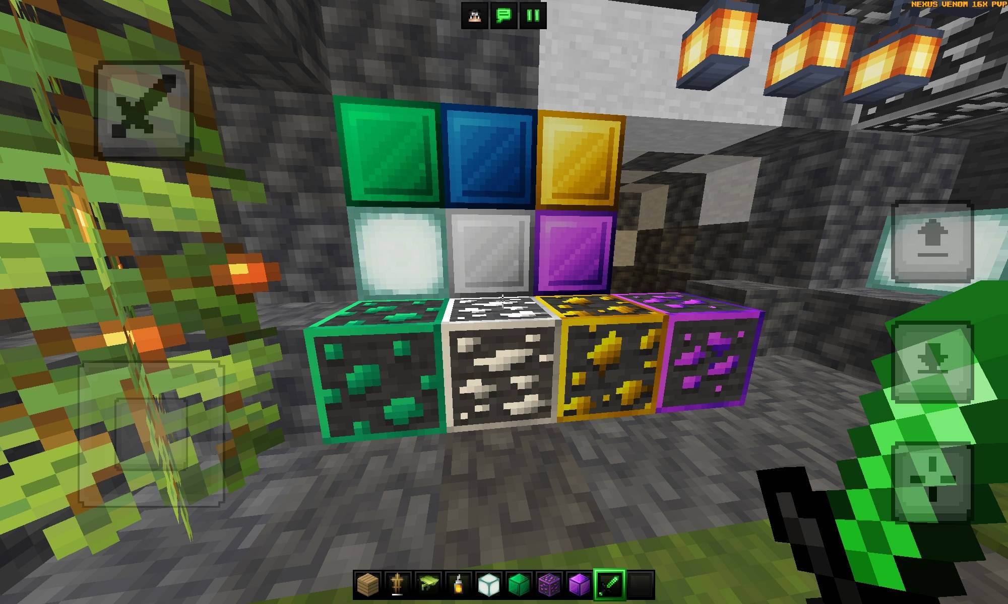 NEXUS VENOM 16X PVP — Minecraft Bedrock Texture Pack Download