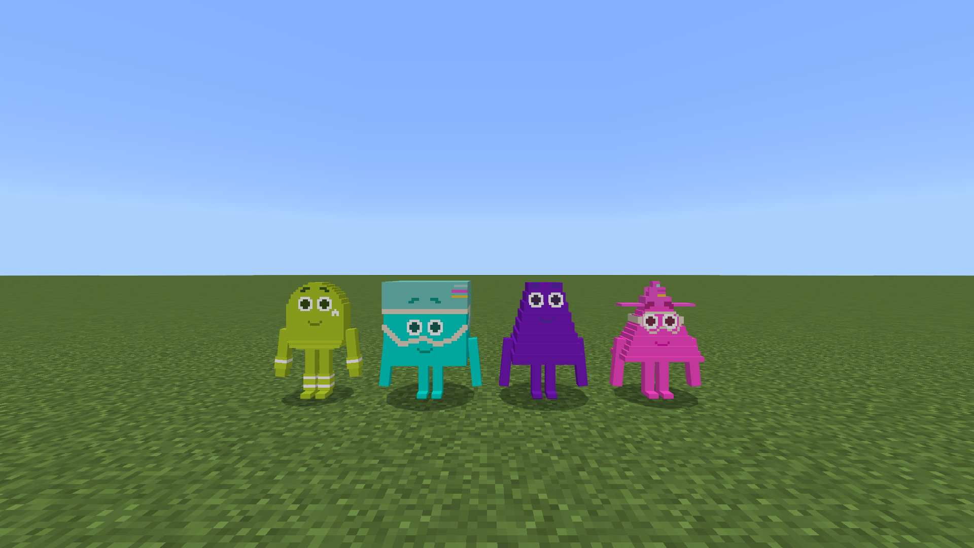 Colourblocks — Minecraft Bedrock Addon Download | MCModsHub