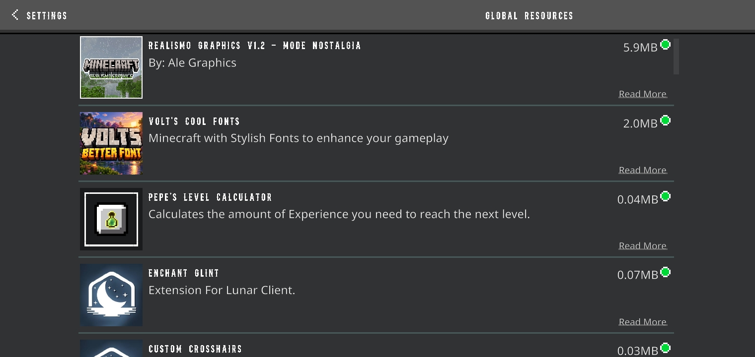 Volt's Cool Fonts — screenshot 3