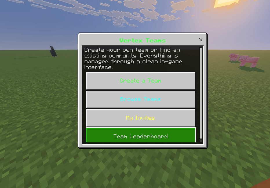 Vertex Teams – The Ultimate Teams System! — screenshot 1