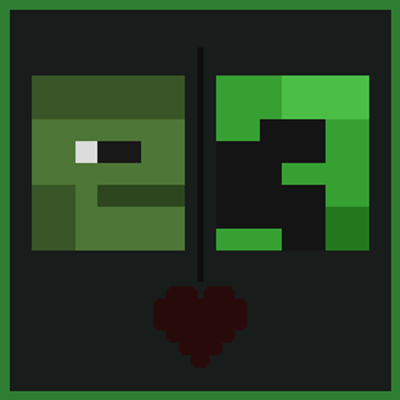 Pet Zombie and Creeper