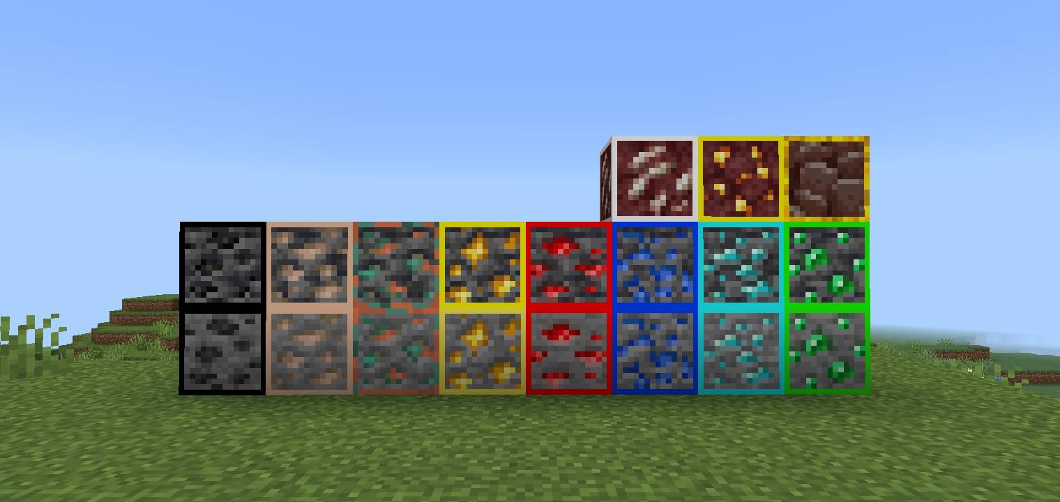 Just Outlined Ores — screenshot 1