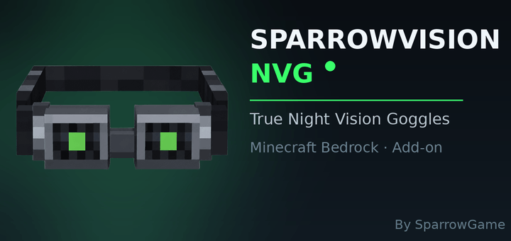SparrowVision NVG — True Night Vision Goggles — screenshot 1
