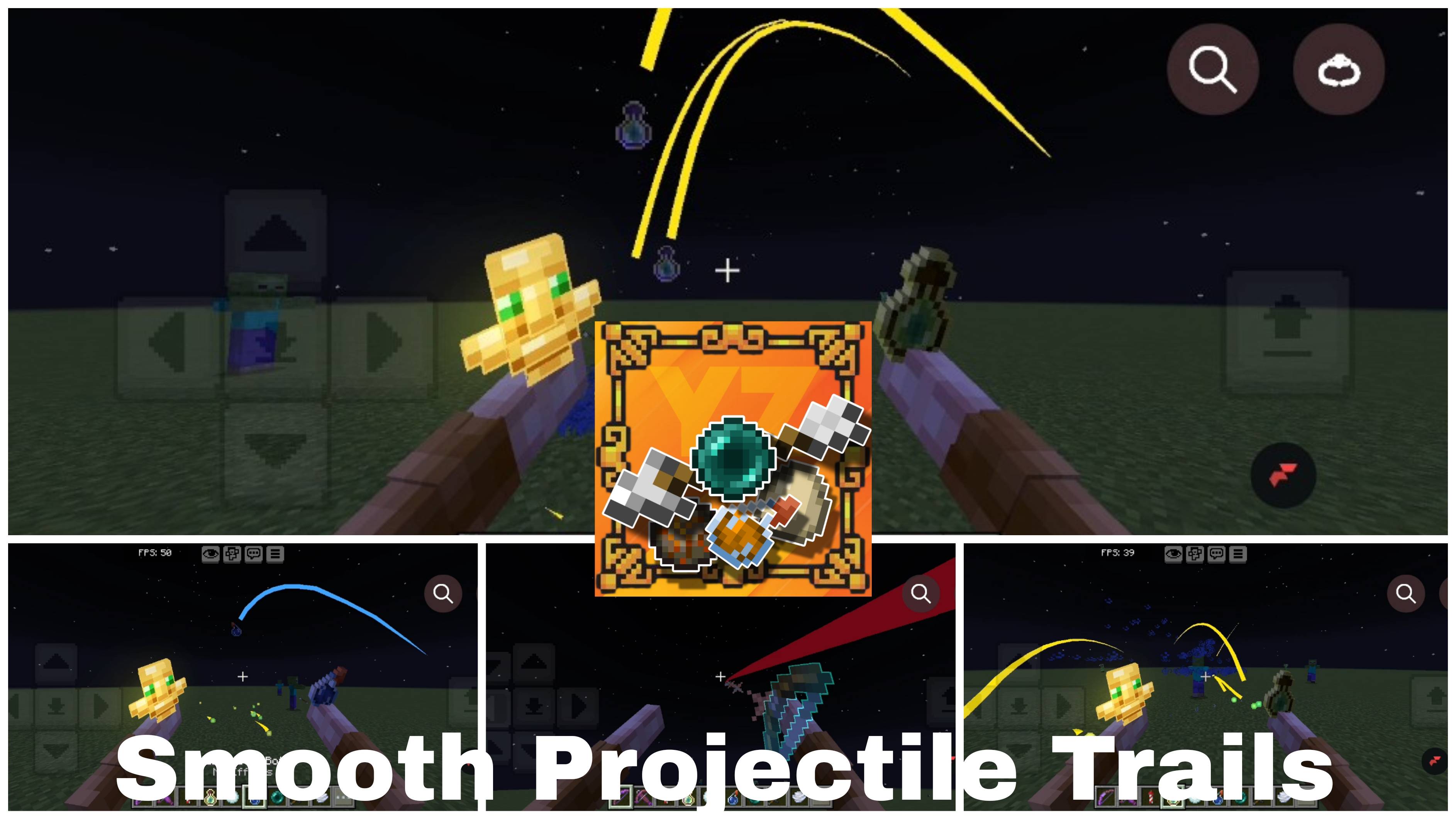 Smooth Projectile Trails — screenshot 1