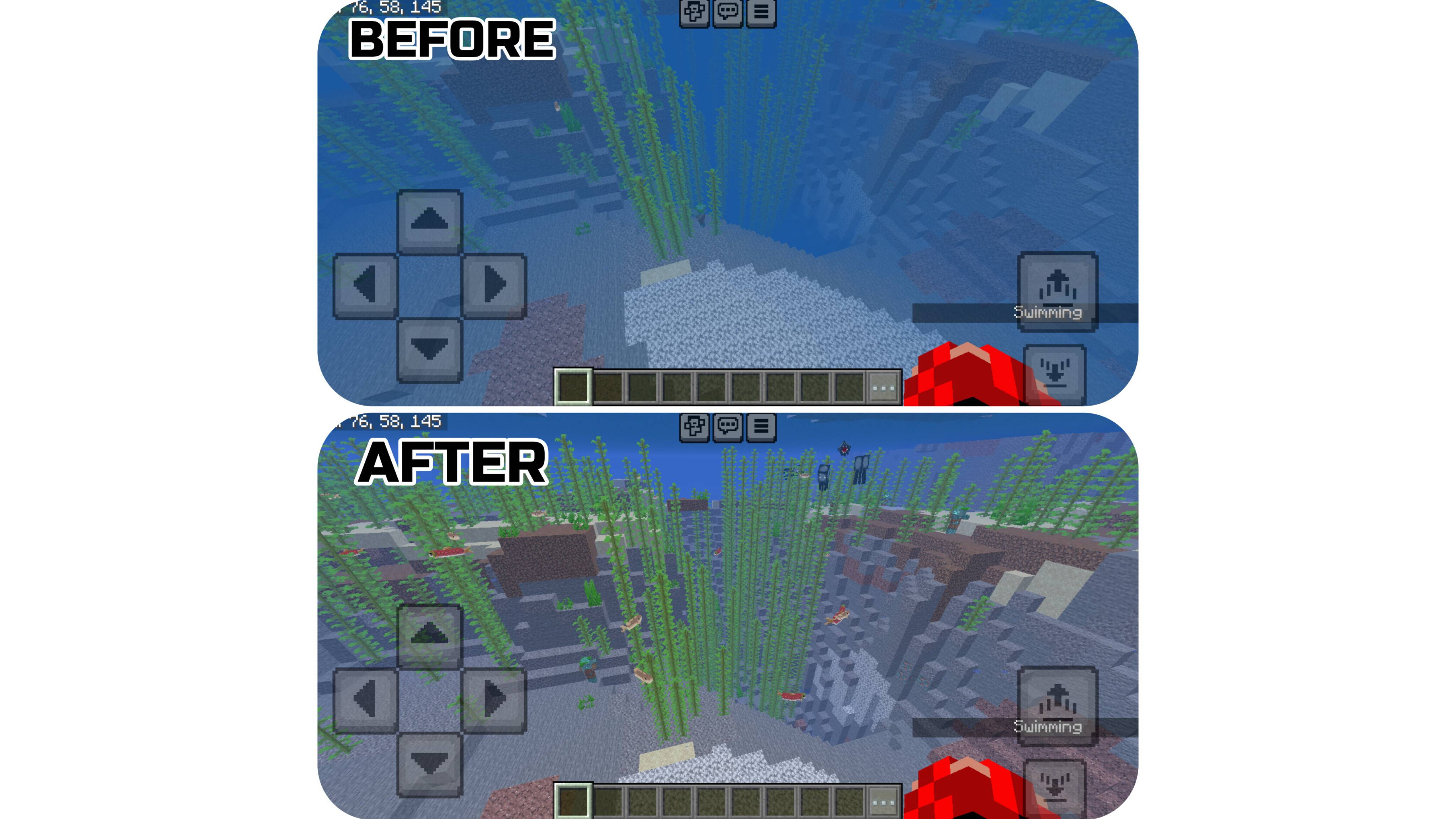 CLEAR UNDER LAVA | CLEAR UNDER WATER | CLEAR VISION | NO FOG | SAAD MAX WORLD — screenshot 3