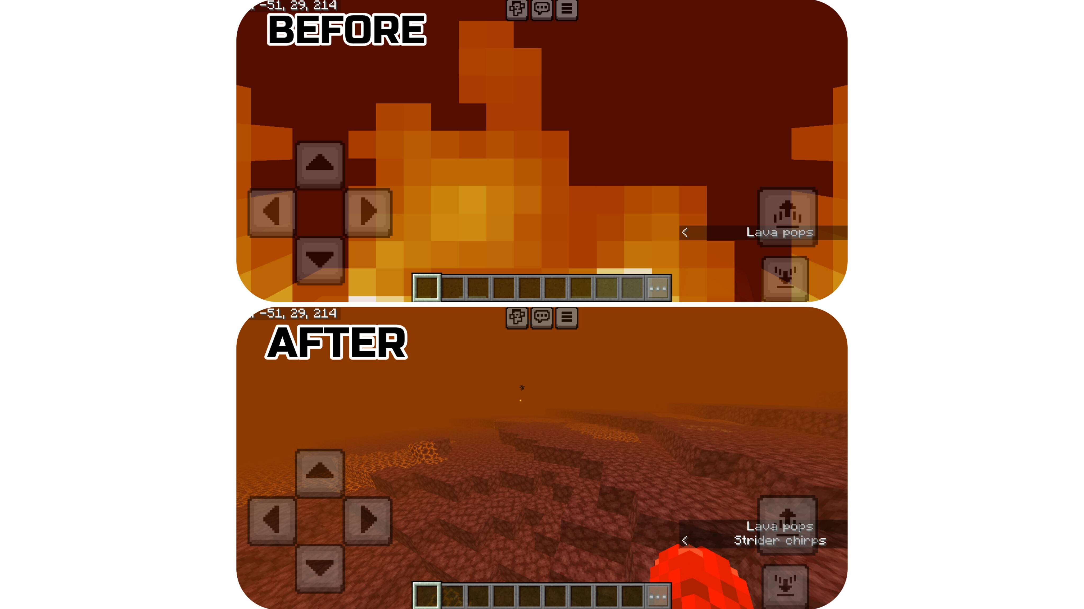 CLEAR UNDER LAVA | CLEAR UNDER WATER | CLEAR VISION | NO FOG | SAAD MAX WORLD — screenshot 4
