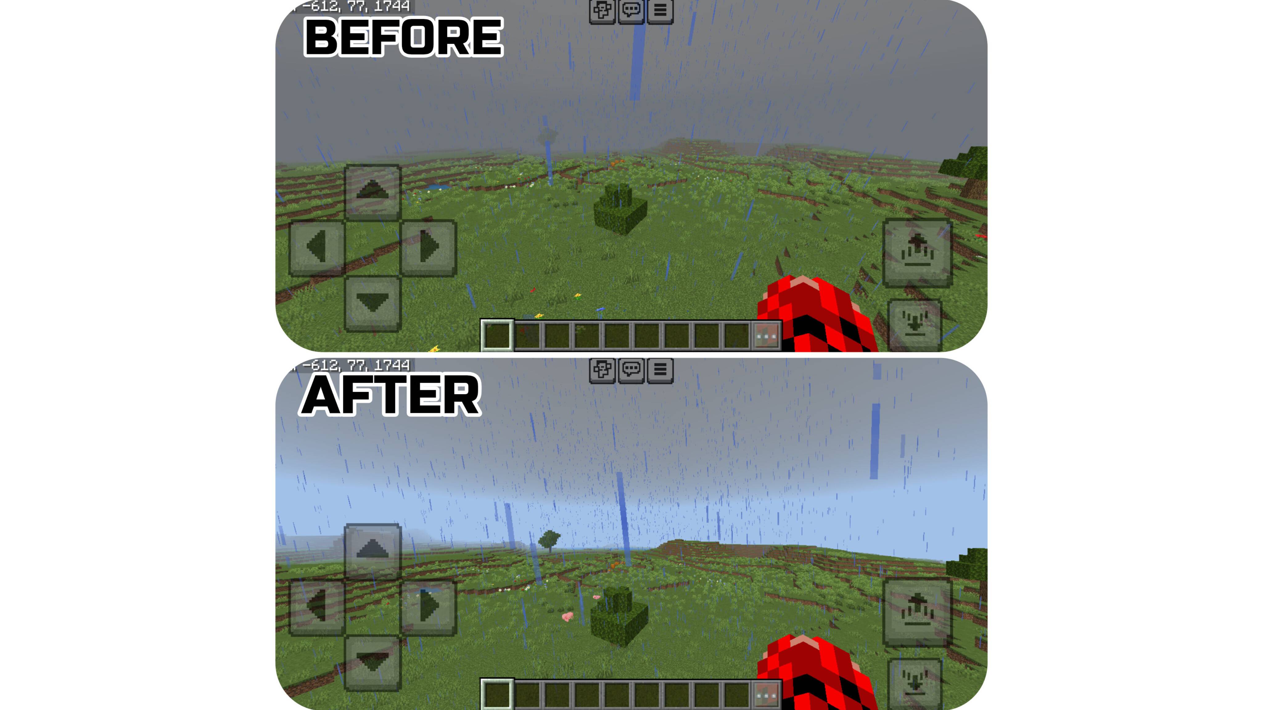 CLEAR UNDER LAVA | CLEAR UNDER WATER | CLEAR VISION | NO FOG | SAAD MAX WORLD — screenshot 5