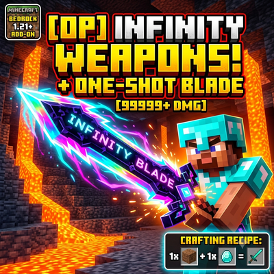 [OP] INFINITY WEAPONS! + One-Shot Blade [99999+ DMG]